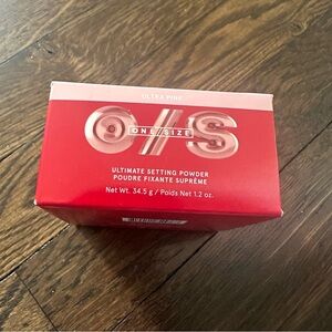 One/Size Ultra Pink ultimate setting powder